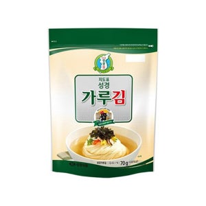지도표 성경김 재래식 가루김 70g 3봉 김가루