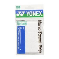 YONEX(요넥스) 나노 타월 그립 AC403-3 오버 그립 테이프 011화이트