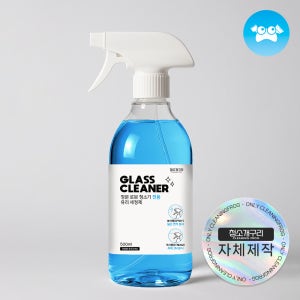 국내산 창문 로봇 청소기 전용 유리세정제 500ml 유리 창문 청소 클리너 베란다 거울