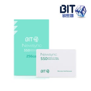 비트엠 Newsync BITS 256GB SATA3 SSD TLC 3D 낸드플래시