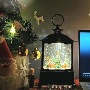 1+2선물 크리스마스 LED 오르골 산타 눈사람 스노우볼 랜턴 워터볼 무드등 크리스마스 집들이 선물 캠핑 모닥불 인테리어 소품