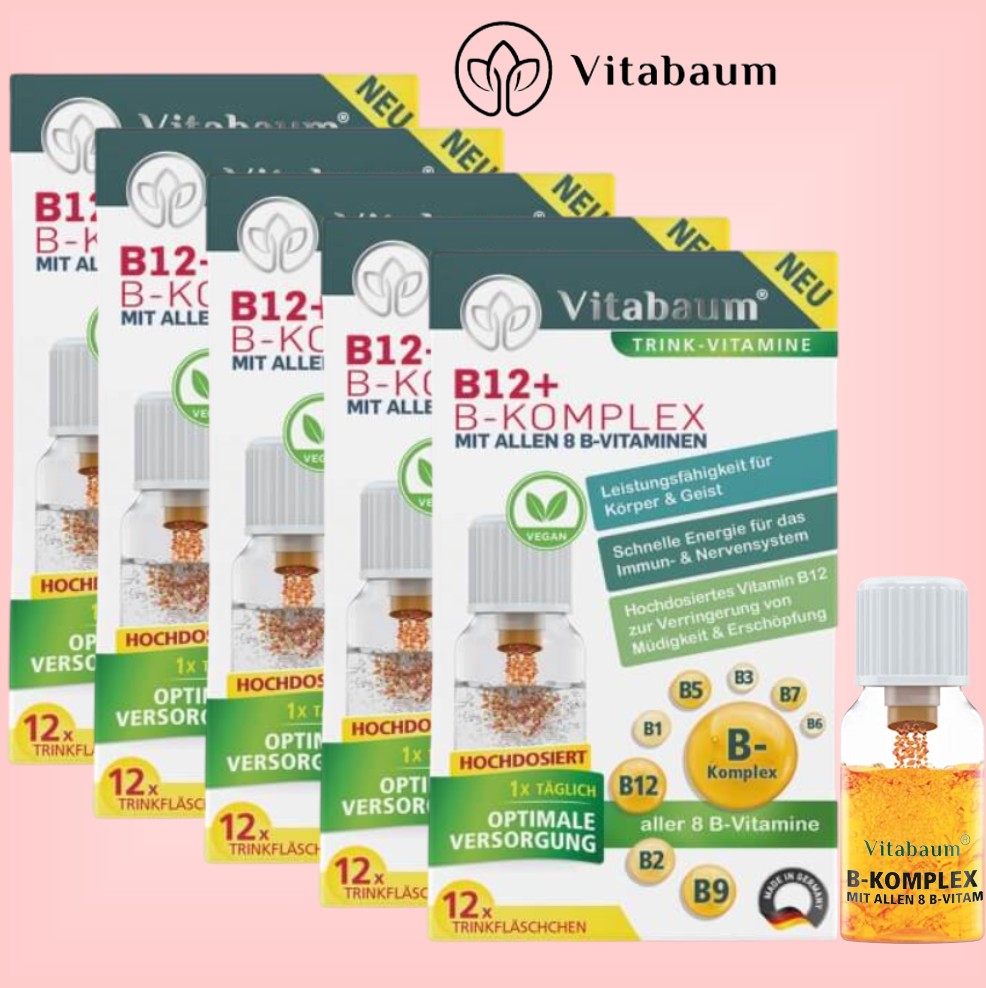 비타바움 비타민 B12 5팩 60병 2개월분