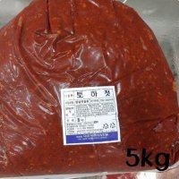 민물새우젓 토하젓 5KG 토하젓갈 밥도둑