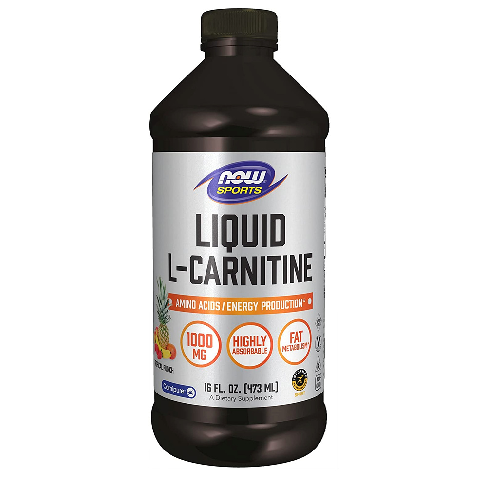 나우푸드 스포츠 <b>리퀴드</b> 엘 <b>카르니틴 1000mg</b> 트로피칼 펀치 473ml X 1통