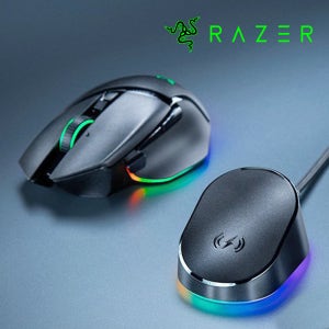 [국내정발] 레이저 바실리스크 V3 PRO 35K 무선마우스 블랙 + 충전독 PRO