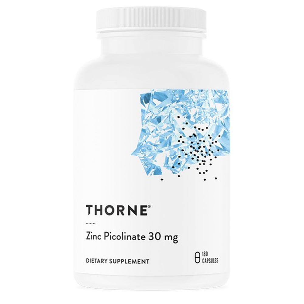 쏜리서치 <b>징크</b> 아연 <b>피콜리네이트 30mg</b> 180캡슐 Zinc Picolinate
