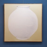 복을 불러오는 둥그런 달 항아리 이호철 한정판 판화 - Encore (앙코르) 90cm x 90cm 원목액자 포함