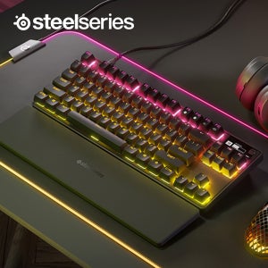 [국내정발] 스틸시리즈 APEX PRO TKL US 유선 게이밍 키보드