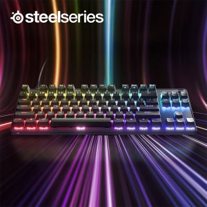 [국내정발] 스틸시리즈 APEX 9 TKL US 유선 게이밍 키보드