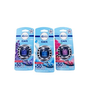 페브리즈 차량용 방향제 2.2ml x 3개 다우니향,라벤더향,맑은하늘향