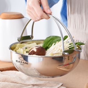 까사니 볼리레 인덕션 스텐 캠핑냄비 샤브샤브 냄비 20cm