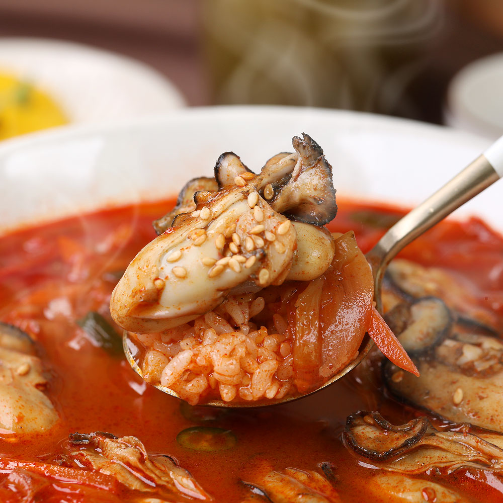 Chef's Aech'an Tongyeong Oyster Jjamppong Soup 800g, 1 unit