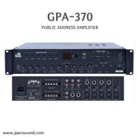 GNS GPA-370 370W PA앰프 포터블앰프 5셀렉터 USB,