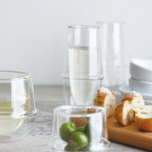 킨토 크로노스 더블월 샴페인 글라스 160ml