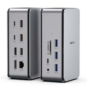 USB4 썬더볼트4 14in1 C타입 맥북 멀티허브 독 1401DS-DUAL