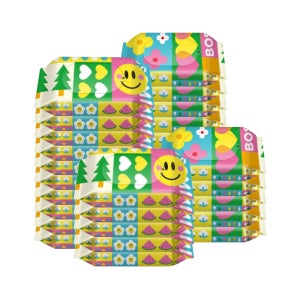 깨끗한나라 보솜이 아기물티슈 외출 휴대용 10매x30개 랜덤발송