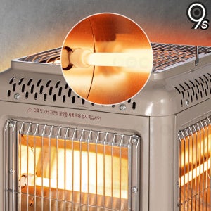 길텐 리모컨형 세이프가드 오방히터 가정용 사무실 겨울 난방기 모카 GTH-R5W046M