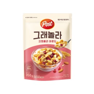 포스트 시리얼 그래놀라 크랜베리 아몬드 350g