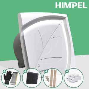 힘펠 플렉스 C2-100LW 욕실 화장실 환풍기 저소음 환기팬 댐퍼 자가 설치 교체