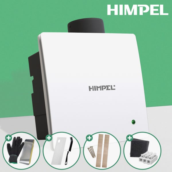 힘펠 환풍기 제로크 화장실 담배냄새 HV3-80X(MD) 교체 전동댐퍼