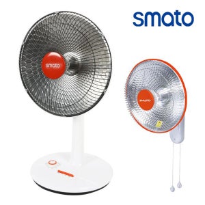 SMATO 스마토 전기히터 세라믹 온열기 사무실 캠핑 가정 난로 선풍기형 좌석형 벽걸이형 CE-14DT/CE-16W