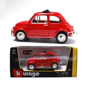 브라고 1:24 피아트 500L(1968) 다이캐스트 자동차 올드카 클래식
