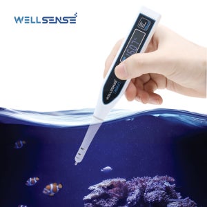 웰센스 해수 비중계 AQUA-01 염도계 횟집 조개 해산물 수산 양식장 해수어 수족관