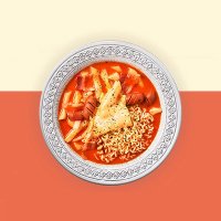 홈술 술안주 쌀떡 로제떡볶이 밀키트 2인분