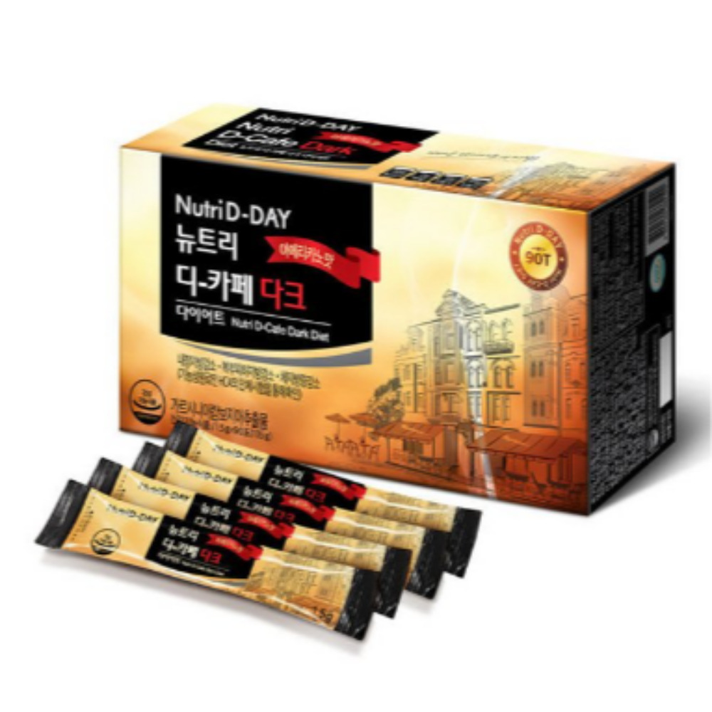 <b>뉴트리디데이 디카페 다크 다이어트 아메리카노맛</b> 1.5g x 90포