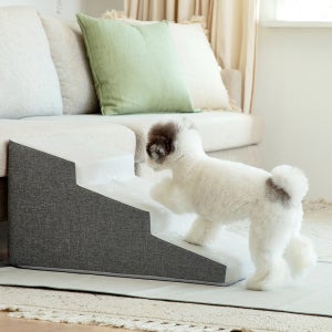 더플래 디딤 논슬립 강아지 고양이 계단 3단 펫 스텝 (중형)