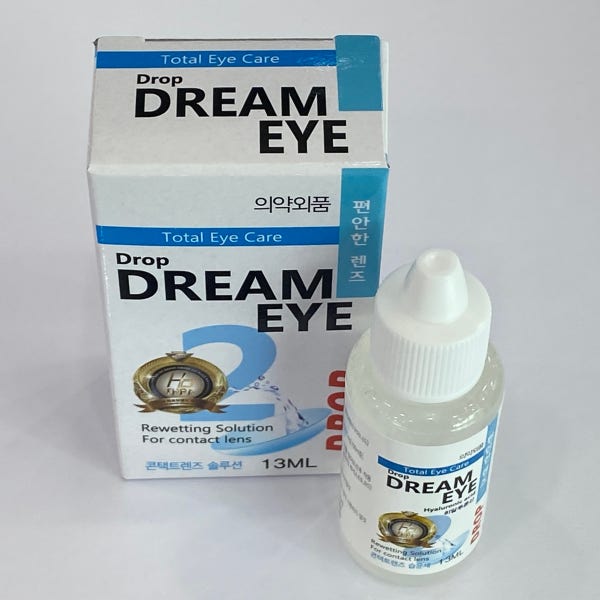 드림아이 드롭2 15ml DREAM EYE DROP 건조감 완화 촉촉한 렌즈 습윤제