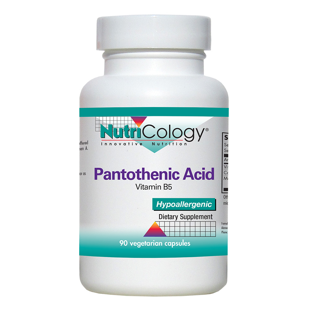 <b>뉴트리콜로지 판토텐산</b> 비타민 B5 90캡슐