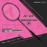 트라이온 XO스파이더 이노베이션 핑크 XO SPIDER INNOVATION PINK 배드민턴 라켓 트라이온 or 요넥스스트링BG80+트라이온그립 서비스