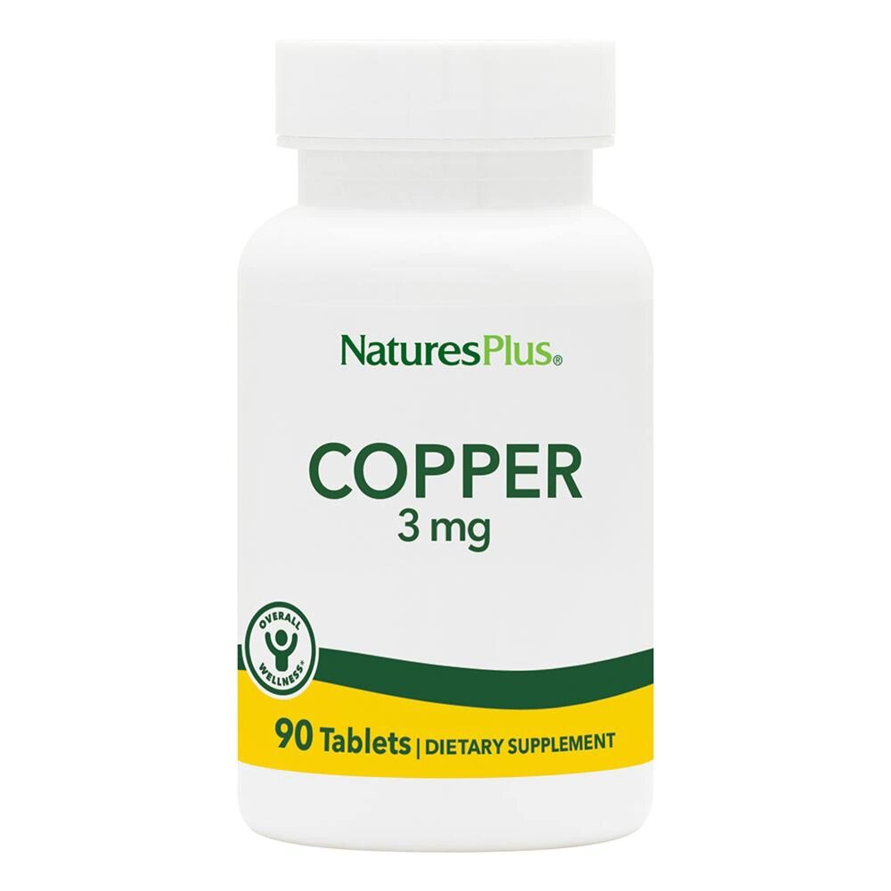 <b>NaturesPlus</b> 쿠퍼 구리 3 mg 90정