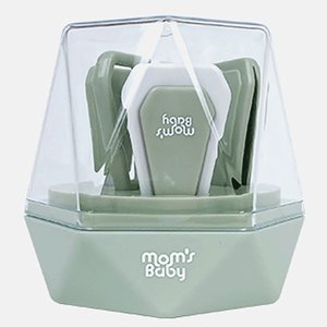 맘스베이비 네일케어4종세트 ,아기손톱 정리에 편리한 손톱가위, 핀세,파일, 깍이, 케이스