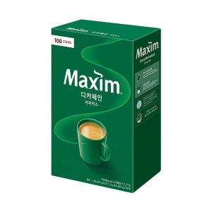 동서 맥심 디카페인 믹스 100T