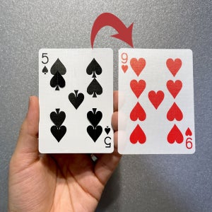 CG처럼 모양이 움직이는 카드 마술도구 얼티메이트 무빙 포인트 5 to 9 방송 마술 용품