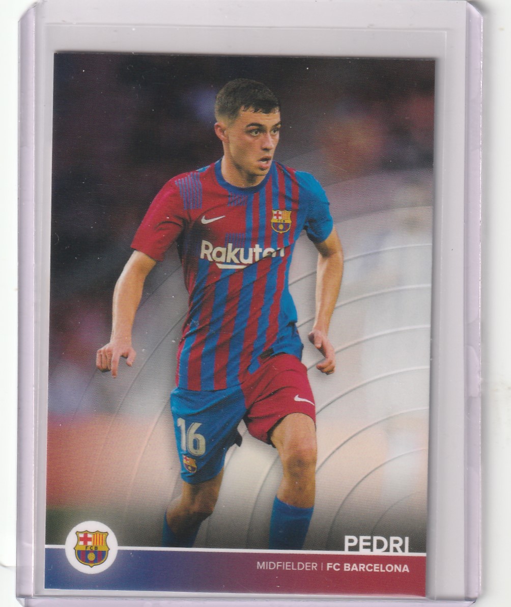 2021 Topps FC Barcelona Team Set 페드리 #13 축구 카드