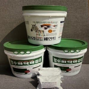 제브라 옥상방수 방수페인트 방수제 셀프 욕실 외벽 15kg 탄소섬유 함침 특허