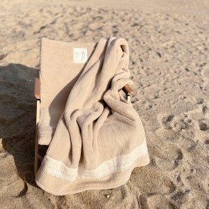 히요코베이비 겨울 캠핑의자 커버 체어워머 로우체어 크림 양털보아 감성 릴렉스