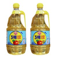 오뚜기 3배 사과식초 1.8L 2개