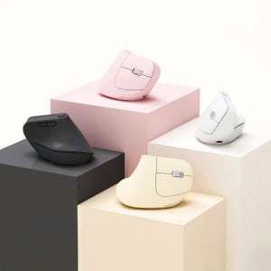 엑토 충전식 저소음 손목보호 인체공학 무선 블루투스 버티컬 마우스 BTM-12