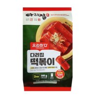 롯데 요리하다 다리집 떡볶이 385g