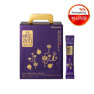 광동 배도라지 쌍화스틱 배도라지즙 100포, 1개