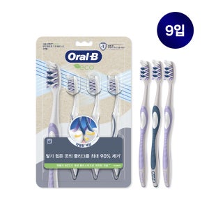 오랄비 크로스액션 Eco 에코 칫솔 3개입 3팩(총 9입)