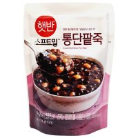 햇반 소프트밀 통단팥죽 420g