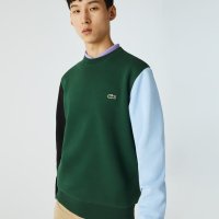 라코스테 브러쉬드 플리스 그린 스웨트셔츠 삼색 맨투맨 상의 Brushed Fleece Sweatshirt