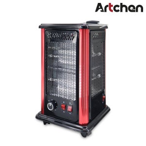 아트첸 오방난로 전기히터 사무실 난로 난방기 스토브 타이머형 AT-2023KP
