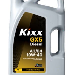 Kixx GX5 DISEL A3 B4 10W40 가솔린 디젤 합성엔진오일 6리터