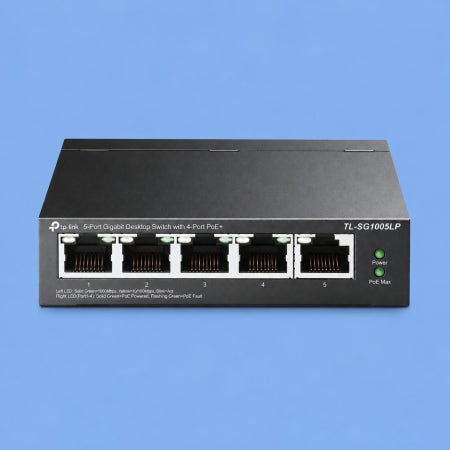 TP-LINK TL-SG1005LP 4포트 기가 POE허브 인터넷 랜선 스위치 허브